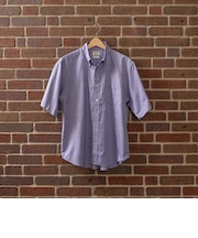 SHIPS: AUTHENTIC ピンオックス ボタンダウン ショートスリーブ シャツ