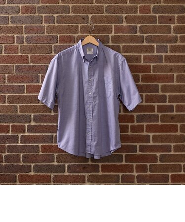 SHIPS: AUTHENTIC ピンオックス ボタンダウン ショートスリーブ シャツ