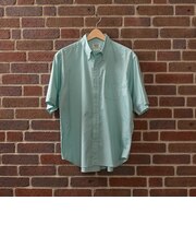 SHIPS: AUTHENTIC ピンオックス ボタンダウン ショートスリーブ シャツ