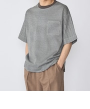 SHIPS: ジオメトリック リラックス ポケット Tシャツ