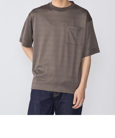 SHIPS: ジオメトリック リラックス ポケット Tシャツ