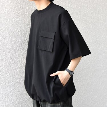 SHIPS any:〈通気性/遮熱/吸水速乾〉CALCULO(R) サマー トロピカル スピンドル ポケット シャツ(セットアップ対応)26SS◆