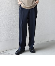 SHIPS any:〈通気性/遮熱/吸水速乾〉CALCULO(R) サマー トロピカル 2タック イージー パンツ(セットアップ対応)26SS◆