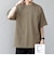 SHIPS any:〈接触冷感/ストレッチ〉360° THE CIRCLE STRETCH リネン ミックス スピンドル Tシャツ(セットアップ対応)◆