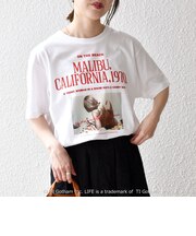 《予約》【SHIPS any別注】GOOD ROCK SPEED:〈洗濯機可能〉LPC ロゴ プリント TEE