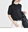 《予約》quaranciel:〈接触冷感/手洗い可能〉コンパクト シアー ニット TEE