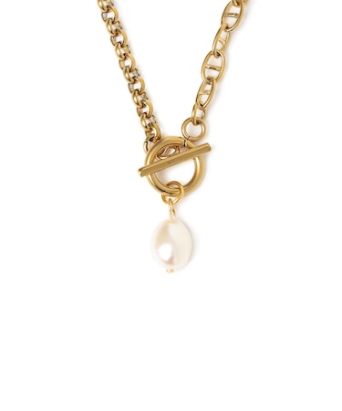 ステンレス ミックス チェーン ネックレス