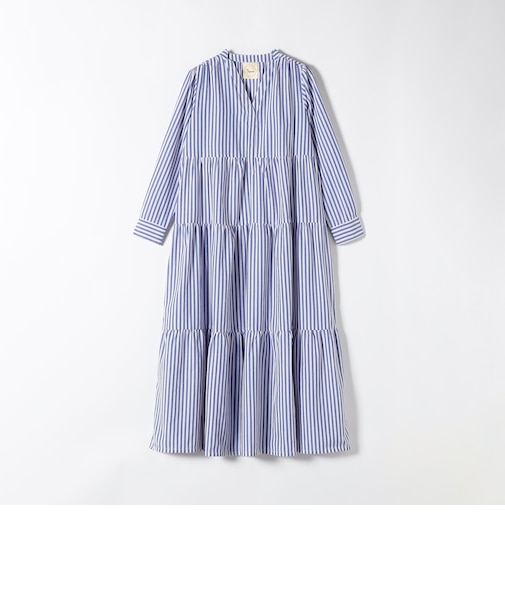 The Bagmati:〈手洗い可能〉ギャザー ストライプ ワンピース