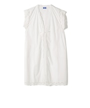 Fanaka:〈手洗い可能〉バテンレース ロング ジレ