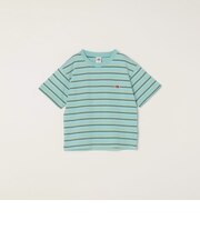 FRUIT OF THE LOOM:〈洗濯機可能〉マルチ ボーダー Tシャツ<KIDS>