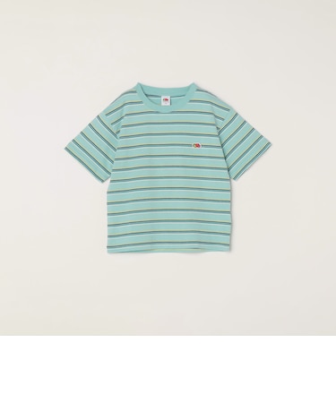 FRUIT OF THE LOOM:〈洗濯機可能〉マルチ ボーダー Tシャツ<KIDS>