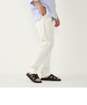 《予約》SHIPS Colors:〈洗濯機可能〉テーパード ストレッチ ライト チノパンツ◆