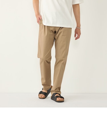 《予約》SHIPS Colors:〈洗濯機可能〉テーパード ストレッチ ライト チノパンツ◆