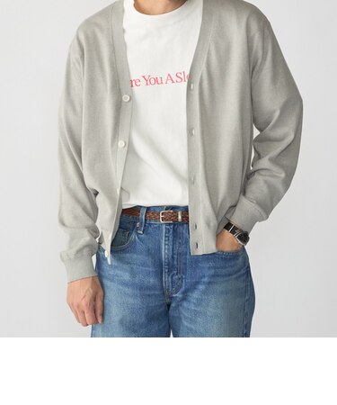 SHIPS:〈接触冷感/ 手洗い可能〉ラミー Vネック カーディガン