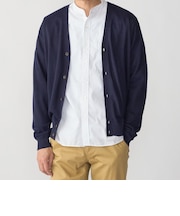 SHIPS:〈接触冷感/ 手洗い可能〉ラミー Vネック カーディガン