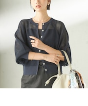 《予約》〈手洗い可能〉16G カーディガン