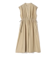 《予約》SHIPS Colors:〈手洗い可能〉コットン キュプラ ギャザー ワンピース◆