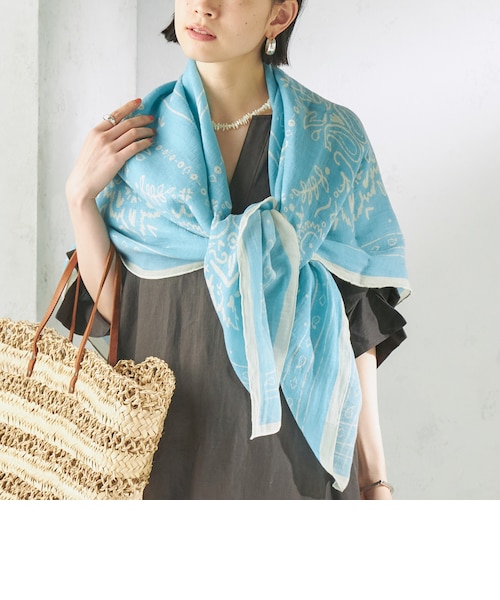 manipuri: 120*120 STOLE｜シップスの通販｜&mall（アンドモール）三井