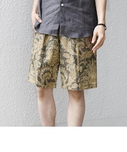 SHIPS any:〈洗濯機可能〉NOVELTEX バティック イージー ショーツ◆