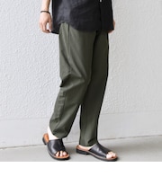 【WEB限定】SHIPS any:〈ストレッチ〉ドライタッチ サッカー リラックス イージーパンツ◇