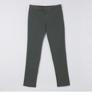 PT TORINO: SLIM FIT コットン ギャバジン スラックス