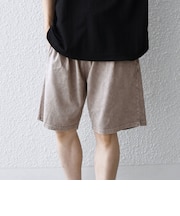 【SHIPS any別注】ONEITA: ケミカルウォッシュ イージー ショーツ(セットアップ対応)◆