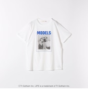 GOOD ROCK SPEED:〈洗濯機可能〉LPC ロゴ フォト プリント TEE