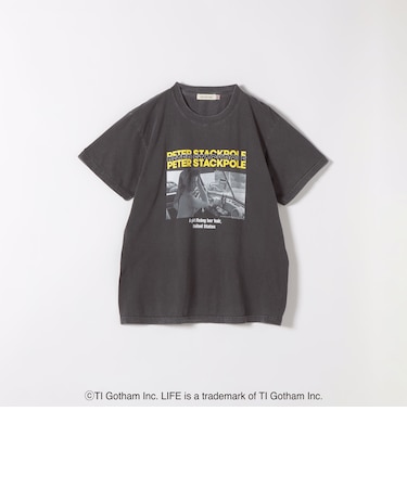 GOOD ROCK SPEED:〈洗濯機可能〉LPC ロゴ フォト プリント TEE