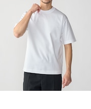 SHIPS: MADE IN JAPAN クルーネック ハイゲージ ポンチ ライト Tシャツ