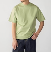 SHIPS: MADE IN JAPAN クルーネック ハイゲージ ポンチ ライト Tシャツ