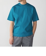 SHIPS: MADE IN JAPAN クルーネック ハイゲージ ポンチ ライト Tシャツ