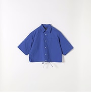 nicholson&nicholson:〈手洗い可能〉レギュラーカラー ショート シャツ