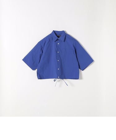 nicholson&nicholson:〈手洗い可能〉レギュラーカラー ショート シャツ