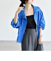 《予約》quaranciel:〈接触冷感/UVカット/撥水〉マルチファンクション ライト ブルゾン