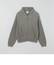 ROA: SUN FADED ORGANIC WAFFLE ZIP UP HOODIE