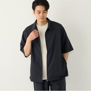 SHIPS Colors:〈吸水速乾・洗濯機可能〉2WAY ストレッチ ジップ シャツ◇