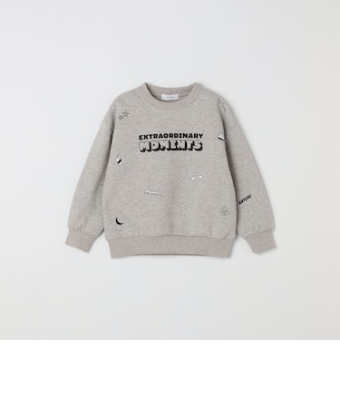 SHIPS any:〈洗濯機可能〉ポンチ デザイン クルーネック プルオーバー <KIDS>