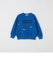 SHIPS any:〈洗濯機可能〉ポンチ デザイン クルーネック プルオーバー <KIDS>