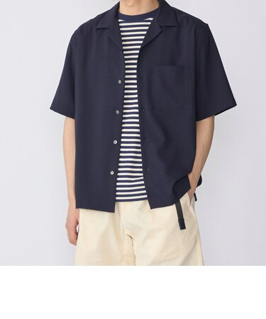 SHIPS: 〈MADE IN JAPAN〉Reflax(R) 5スリーブ オープンカラー シャツ