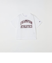 Champion:〈洗濯機可能〉アスレチック プリント Tシャツ<KIDS>