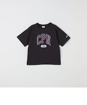 Champion:〈洗濯機可能〉CPN プリント Tシャツ<KIDS>