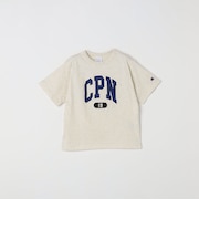 Champion:〈洗濯機可能〉CPN プリント Tシャツ<KIDS>
