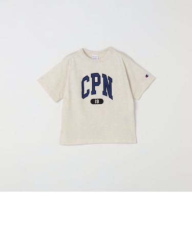 Champion:〈洗濯機可能〉CPN プリント Tシャツ<KIDS>
