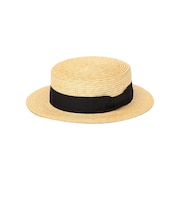 SHIPS any: ショートブリム ストロー ボーター ハット