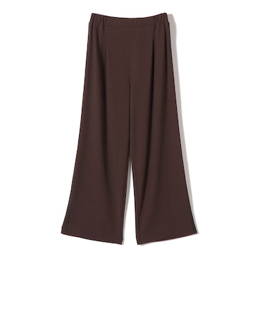 《予約》SHIPS Colors:〈手洗い可能〉ソフト 梨地 サイドライン パンツ◆