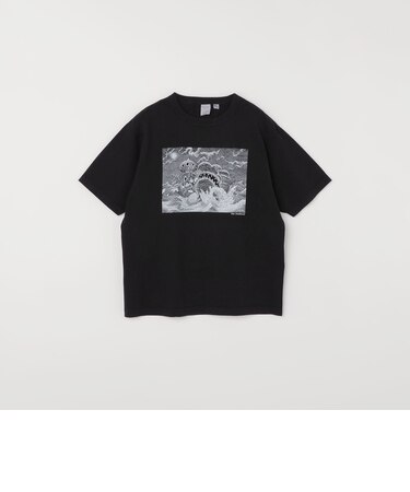 TOUGHER:〈洗濯機可能〉BREA  Jim Woodring プリント パック Tシャツ