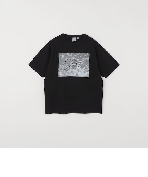 TOUGHER:〈洗濯機可能〉BREA  Jim Woodring プリント パック Tシャツ