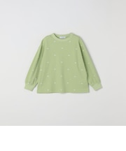 SHIPS any:〈洗濯機可能〉ワッフル リボン クルーネック プルオーバー<KIDS>