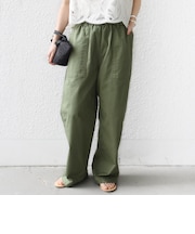《予約》【WEB限定】〈洗濯機可能〉ドロスト ベイカー パンツ