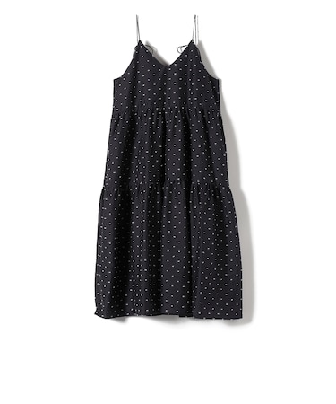 《予約》SHIPS Colors:〈手洗い可能〉カット ドビー キャミ ワンピース◆